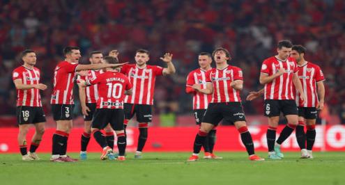 ركلات الحظ أنهت عقدة استمرت 40 عاما.. بلباو يتوج بكأس ملك إسبانيا أمام مايوركا